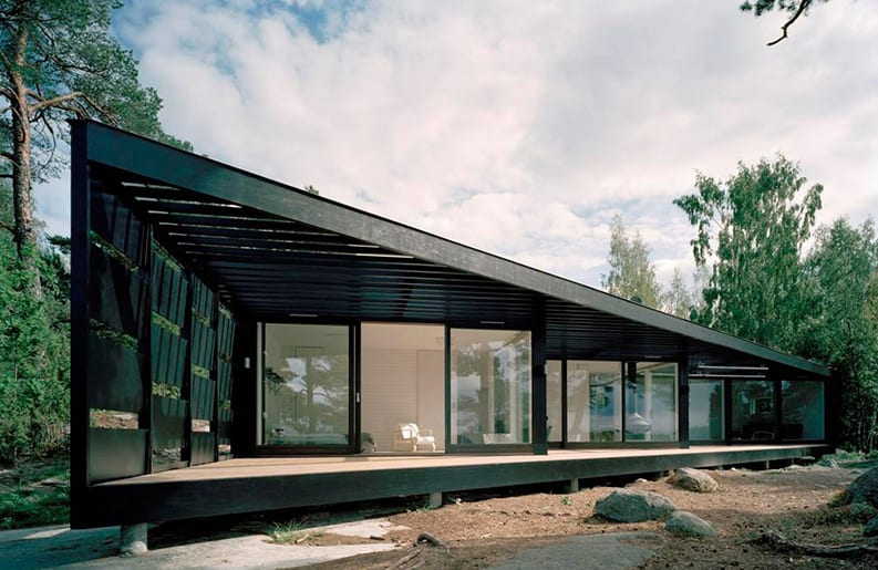 Casa Archipiélago. Perfecta geometría para relacionarse con el entorno natural