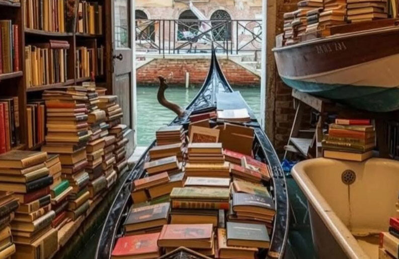 Acqua Alta: la librería de Venecia que desafía las mareas