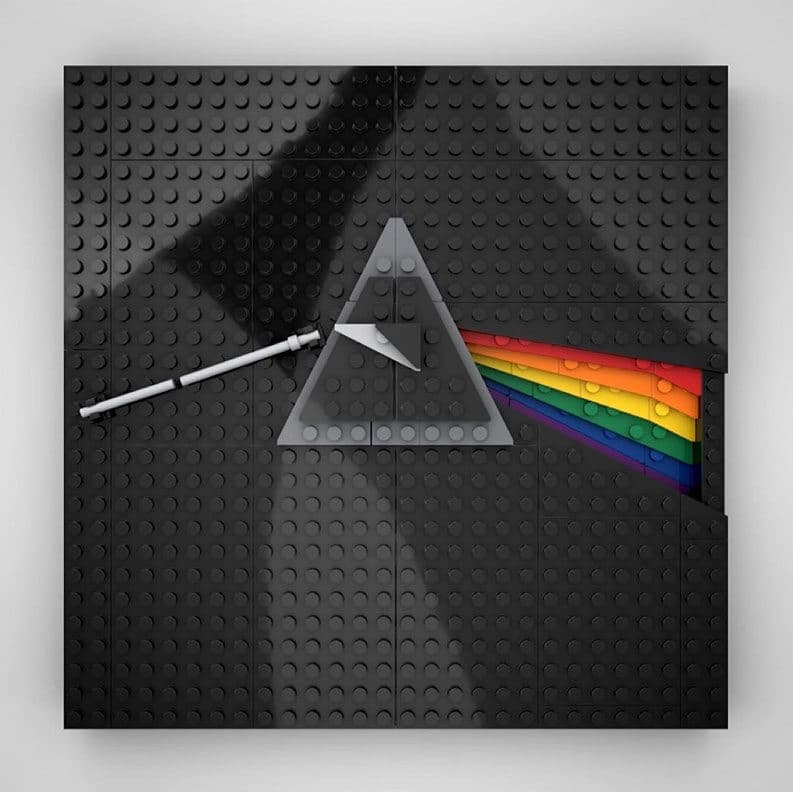 Portadas de discos en LEGO por Adnan Lotia