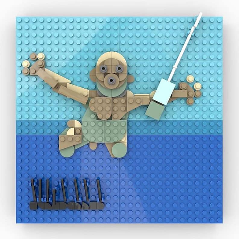 Portadas de discos en LEGO por Adnan Lotia