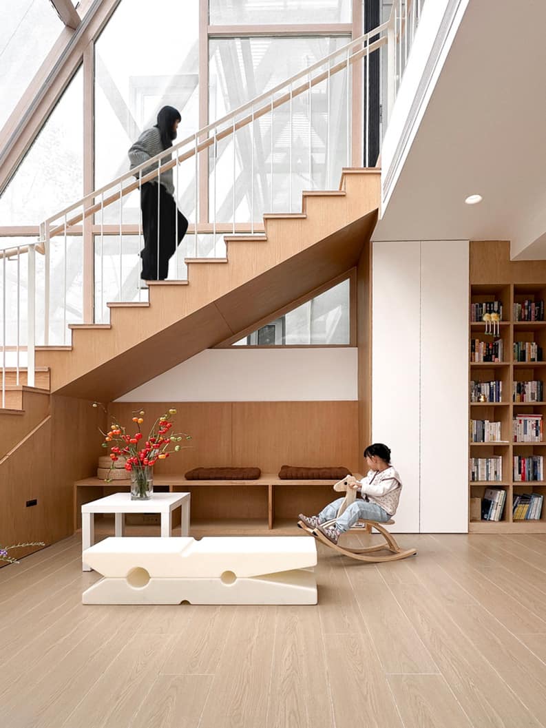 Alojamiento Youli, Brick&Cube Architects, Ming Shen, Chenlong Wang