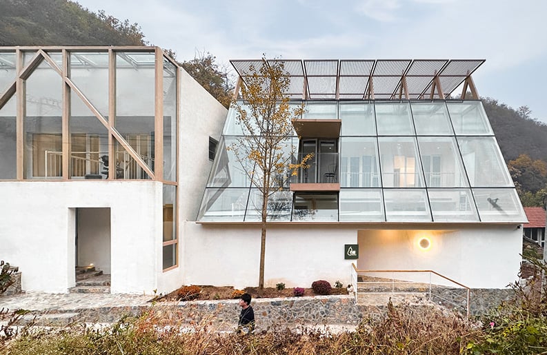 Alojamiento Youli, Brick&Cube Architects, Ming Shen, Chenlong Wang