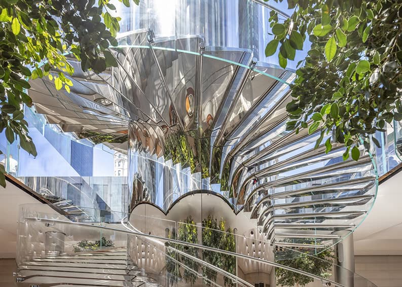 Apple Store Quinta Avenida. Cuando la arquitectura resalta la esencia de la marca