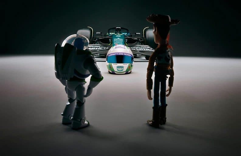 Aston Martin x Toy Story