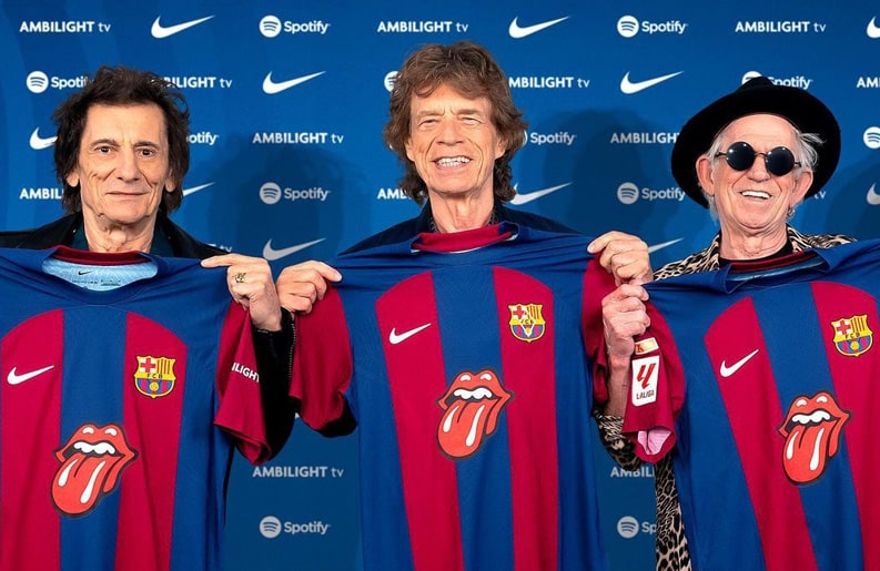 Barça x Rolling Stones, Spotify, El Clásico