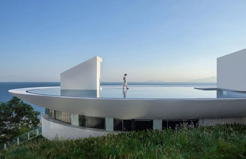 Biblioteca Gota de Agua. Una poética fusión de arquitectura y naturaleza en China