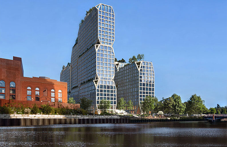 Torre escalonada de Bjarke Ingels Group
