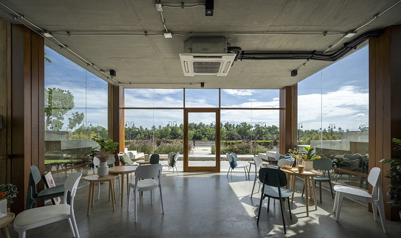 Café Pomelo Amphawa, Looklen Architects, Rungkit Charoenwat