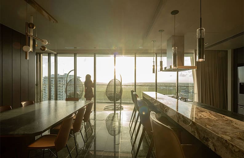 Casa Dunas. Un proyecto inspirado en el lujo de las ciudades modernas del Oriente Medio