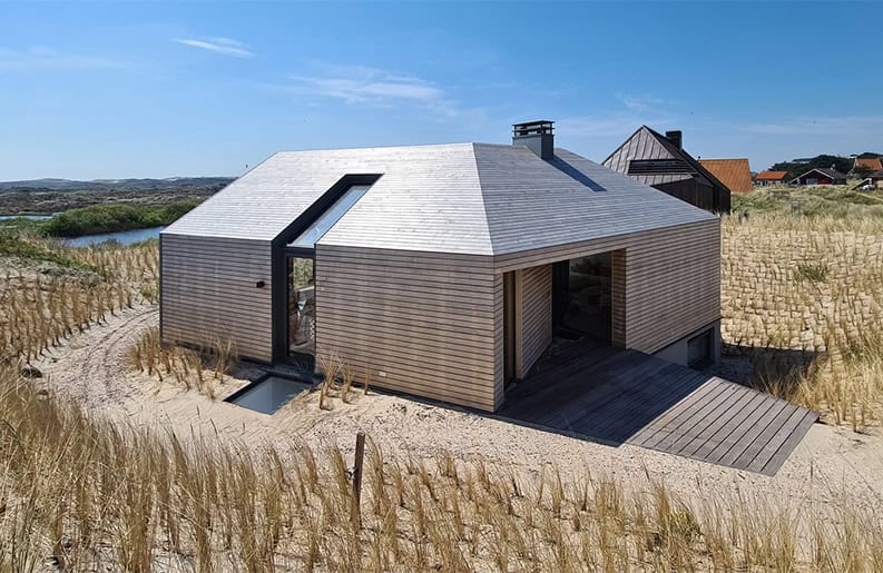 Casa Dune West aan Zee. Una propiedad para disfrutar de las vistas del paisaje