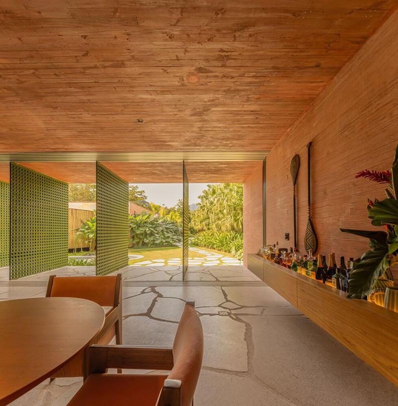Casa Laranjeiras by mf+arquitetos