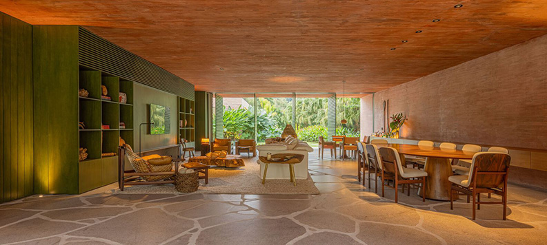 Casa Laranjeiras by mf+arquitetos