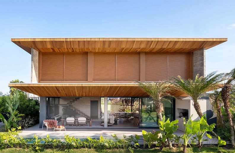 Casa Maré. Una propiedad con espacios exteriores que tiene los elementos para la protección solar