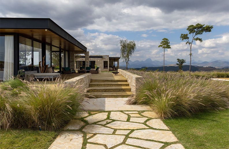 Casa Rancho, Landscape jardins, André Nazareth