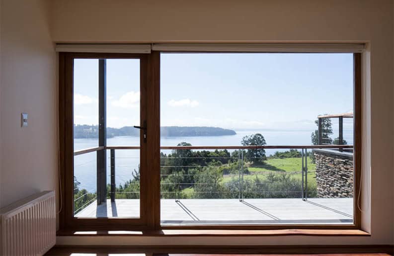 Casa Wulf. Una propiedad con vista hacia un maravilloso lago