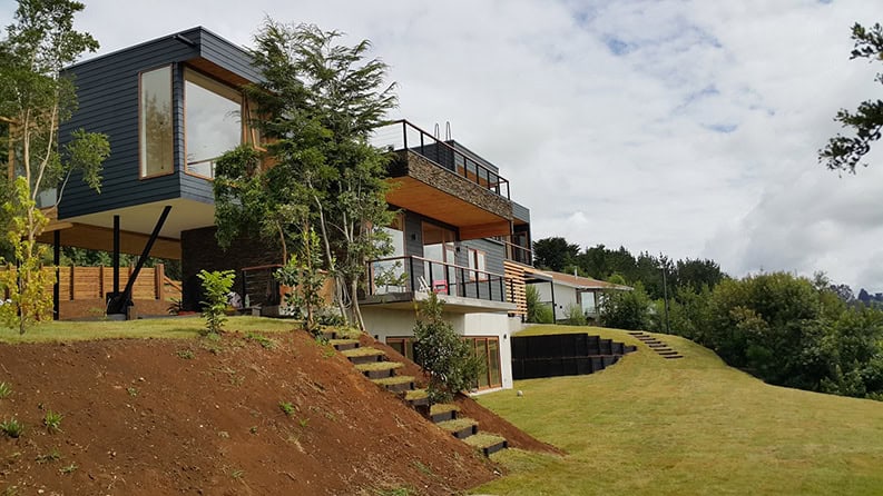 Casa Wulf. Una propiedad con vista hacia un maravilloso lago