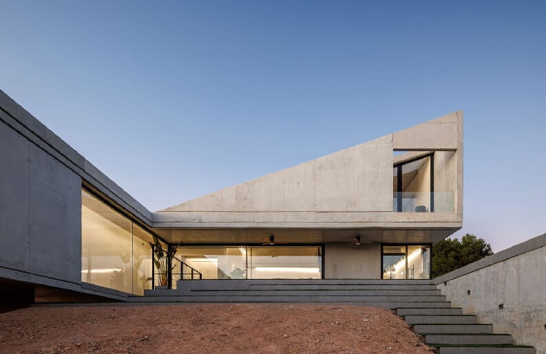 Casa detrás de un muro, La Mirateca, Alejandro Gómez Vives Fotografía de Arquitectura 