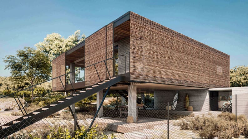 Casa para un Surfer