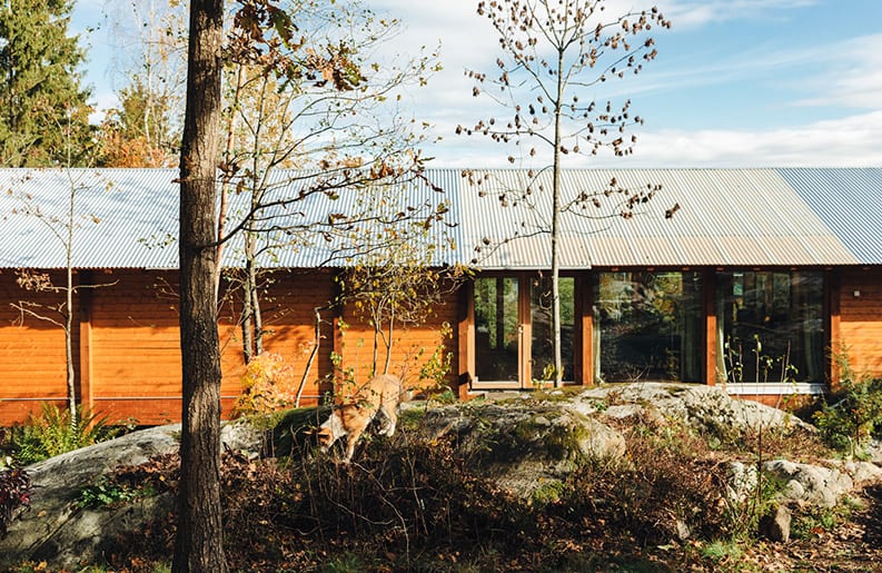 Casa sobre pilares, Sanden+Hodnekvam Architects, Thomas Ekstrøm