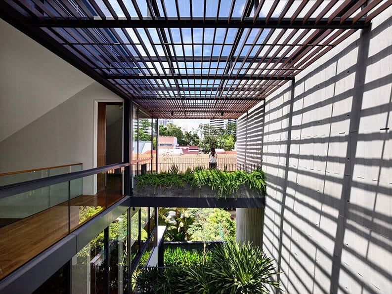 Cascading Courts by HYLA Architects