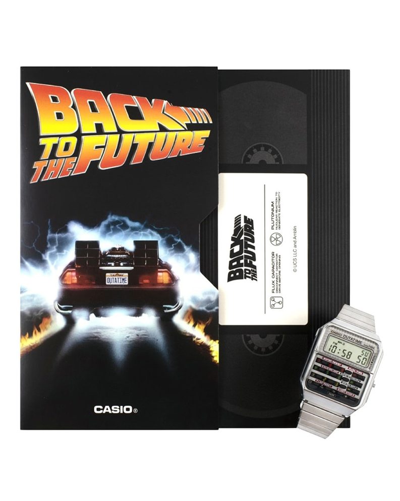 Casio x Volver al futuro
