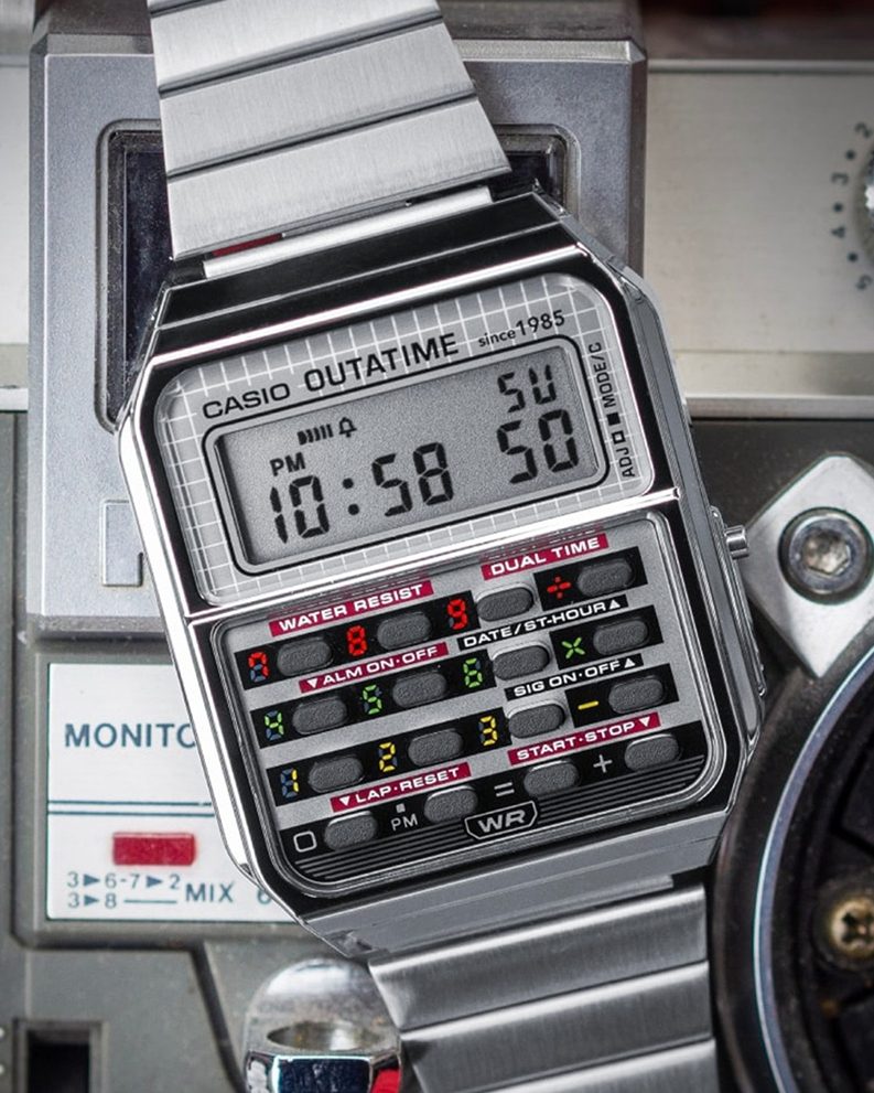 Casio x Volver al futuro