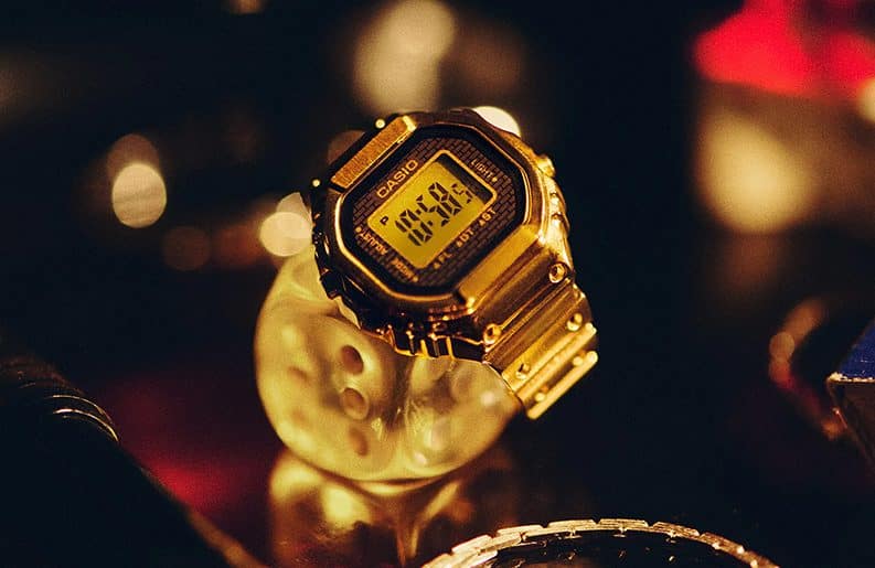 Casio Gold Ring