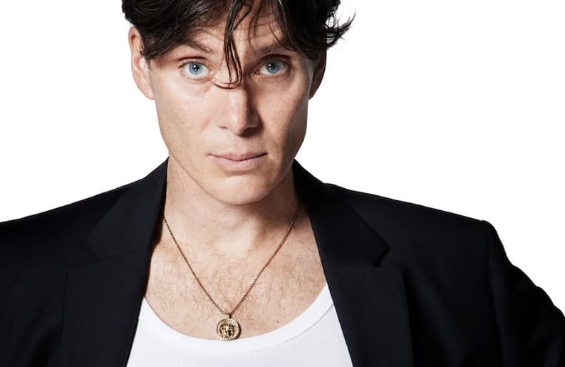 Cillian Murphy es el primer embajador masculino de Versace Icons