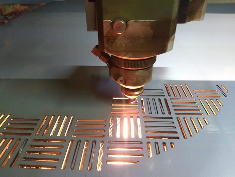 Corte láser de piezas