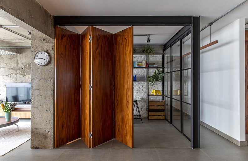 Departamento de concreto, Casa100 Arquitetura, Maira Acayaba