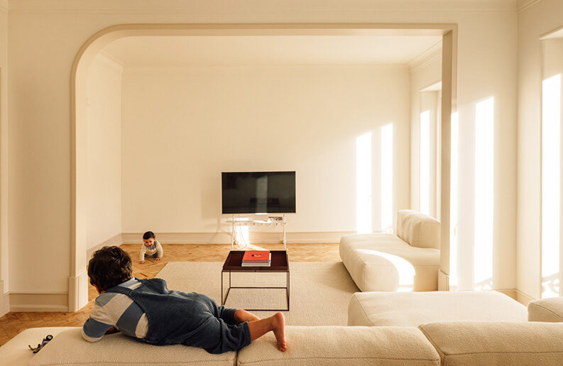 Departamento en la casa de la Moneda by Aurora Arquitectos