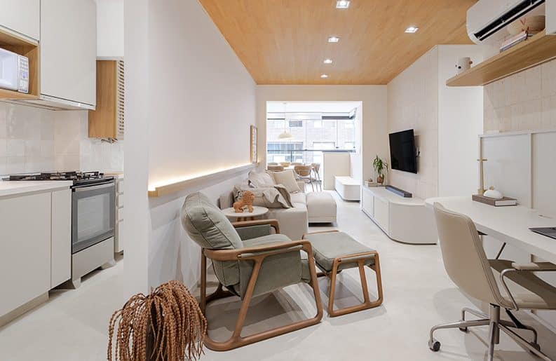 Departamento minimalista en Pinheiros