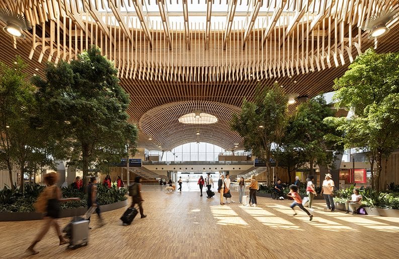 Diseño biofílico - El aeropuerto de Portland