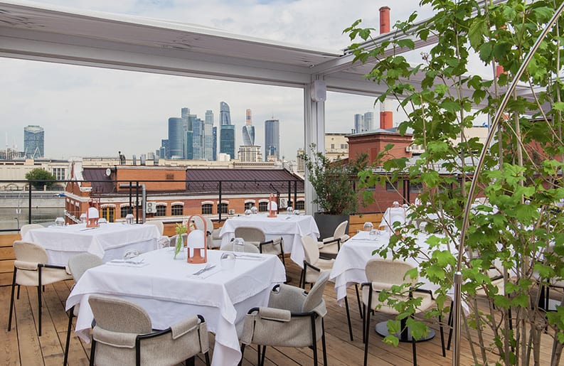 El restaurante Peach, Sergey Gorbunov, Bureau ARCHPOINT