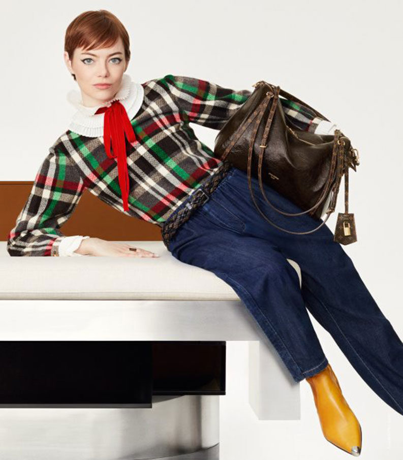 Emma Stone y Hoyeon by LV