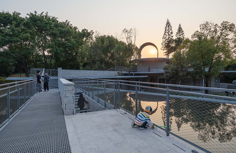 Estación WENSHANDIESHUI del Sendero Ecológico del Lago XILI