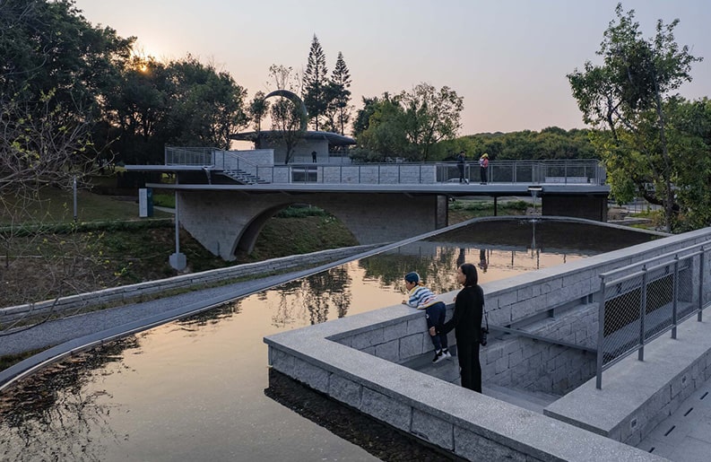 Estación WENSHANDIESHUI del Sendero Ecológico del Lago XILI