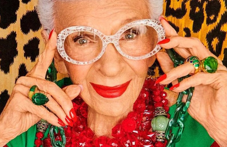 Falleció a los 102 años la legendaria Iris Apfel