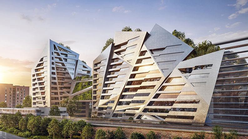 Fan d'Issy by Studio Libeskind 