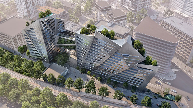 Fan d'Issy by Studio Libeskind 