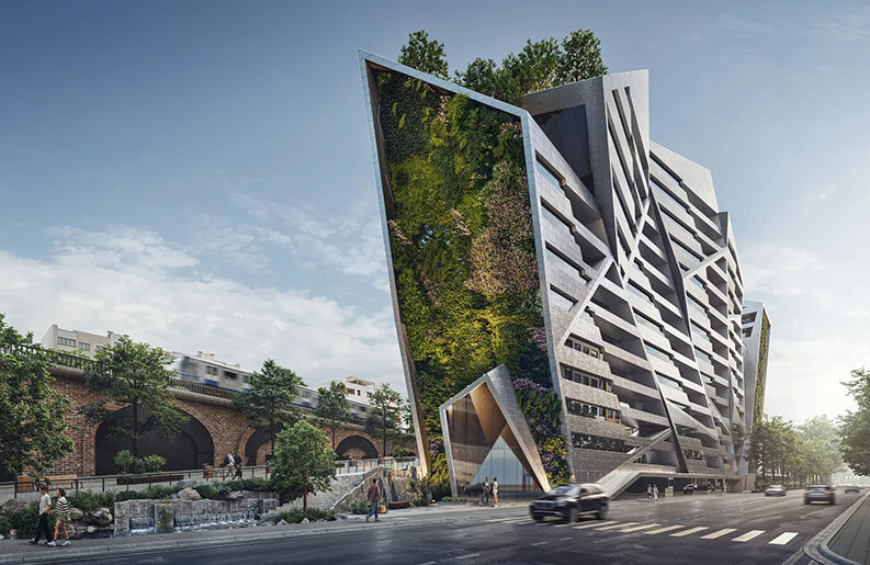 Fan d'Issy by Studio Libeskind
