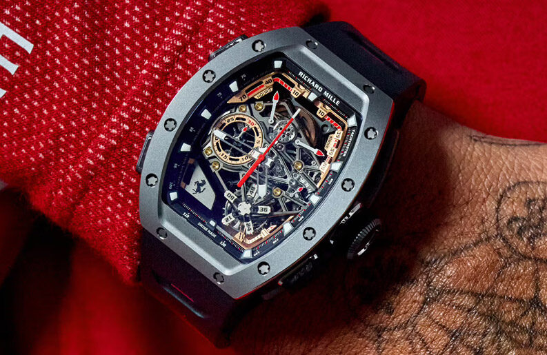 Inspirado en la Fórmula 1. Richard Mille y Ferrari lanzan un reloj de alto rendimiento que cuesta 1.5 millones de dólares