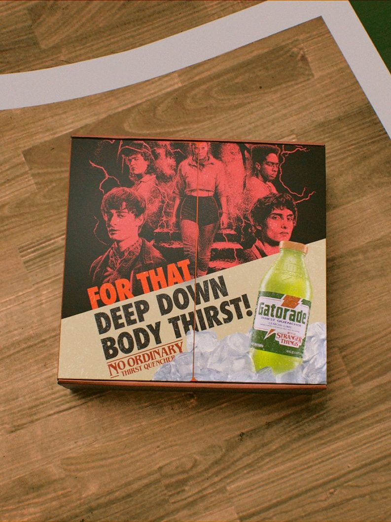 Gatorade x Stranger Things