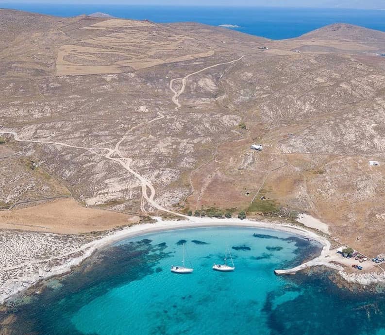 Rineia. El paraíso escondido cerca de Mykonos