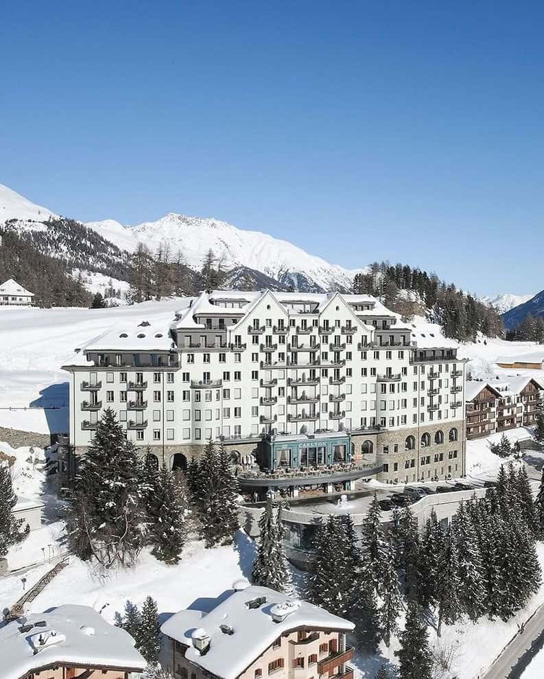 Hotel Carlton St. Moritz. El centro turístico de invierno más glamoroso del mundo