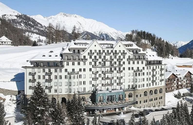 Hotel Carlton St. Moritz. El centro turístico de invierno más glamoroso del mundo