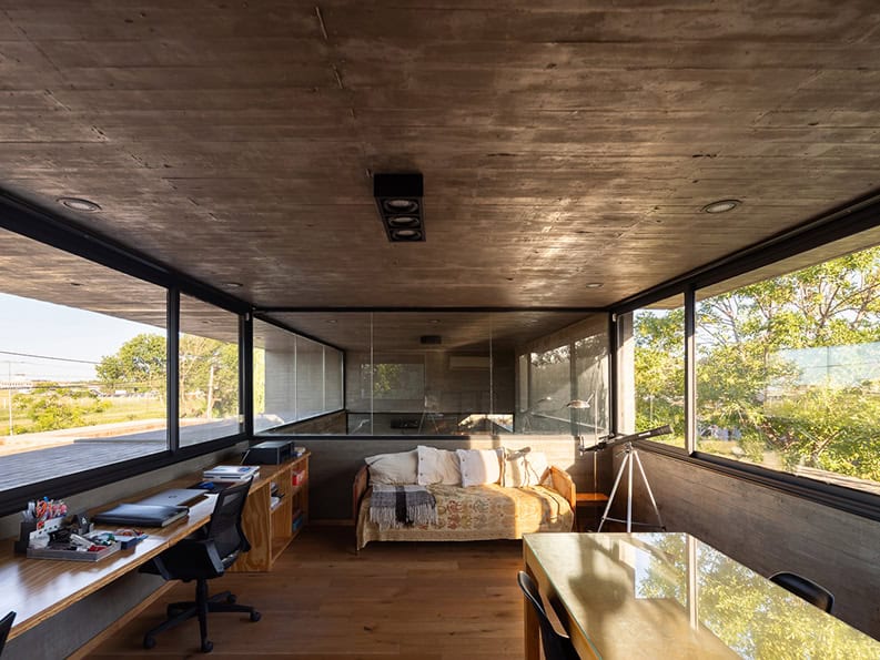 La casa de los 7 patios. Una vivienda que cuenta con un amplio terreno natural
