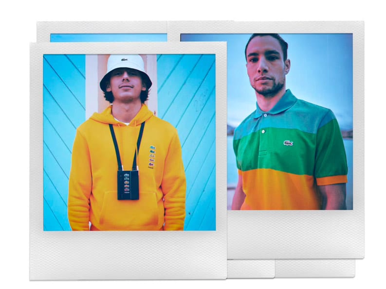 Lacoste Polaroid portada