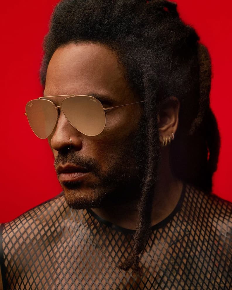 Lenny Kravitz x #RayBanReverse