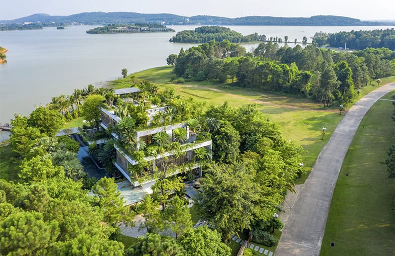 Mansión Legend Villa. Una vivienda modera con alma verde